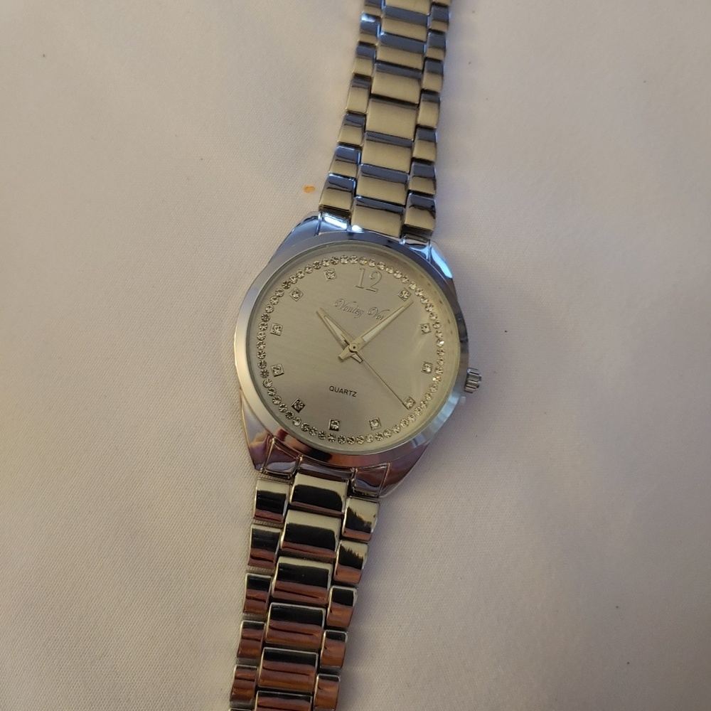 Stainless steel watch